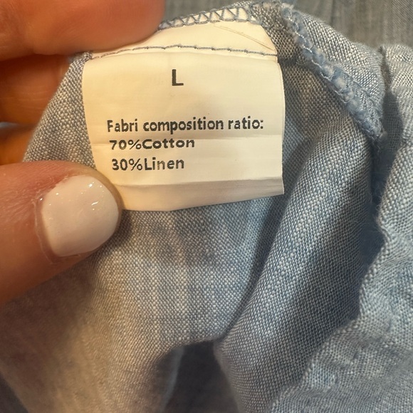 Women’s Shirt Dress Size L - Picture 3 of 4